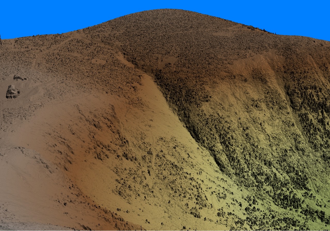 ...widok na zachód z dachu obserawtorium IMGW na ¦nie¿ce.... ...widok na zachód z dachu obserawtorium IMGW na ¦nie¿ce....